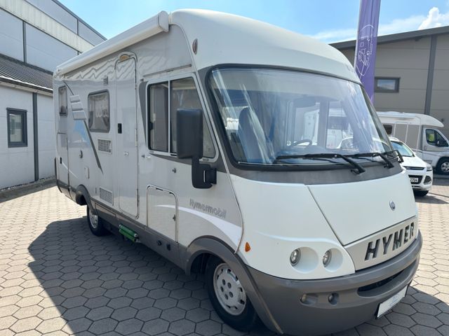 HYMER-ERIBA B 504/Festbett+Hubbett/Garage/Klima/Markise